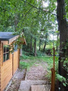 Sauna auf dem Natur-Campingplatz Zum Hexenwäldchen